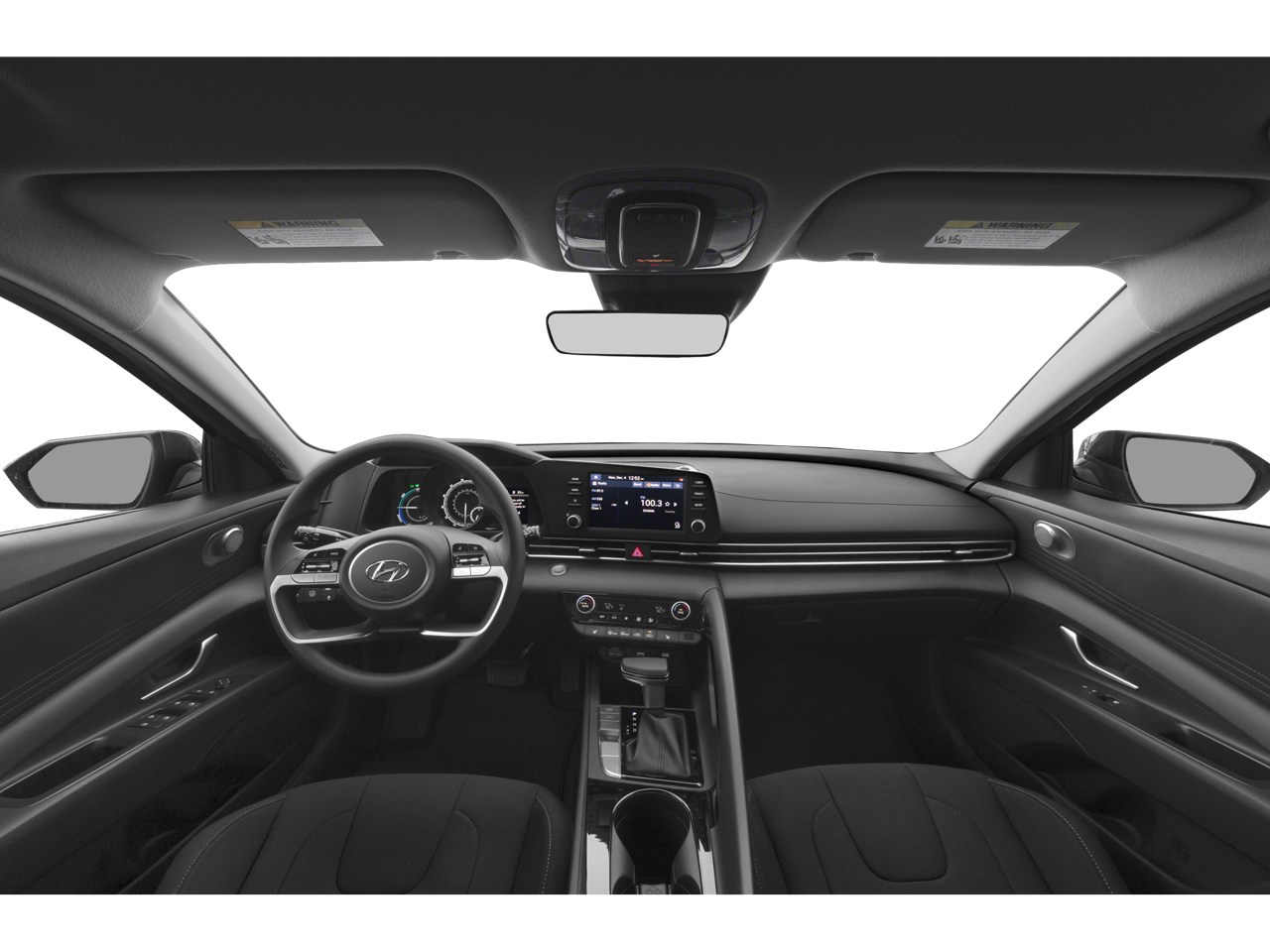 2023 Hyundai Elantra Hybrid Blue