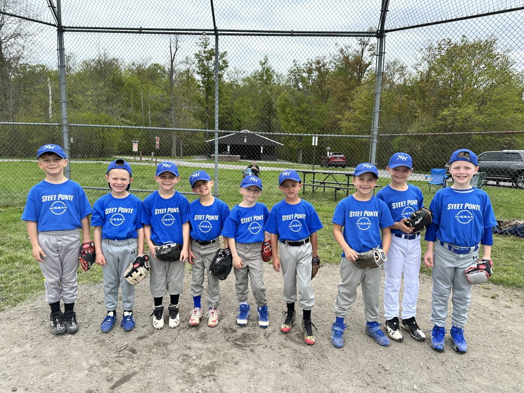 New Hartford Steet Ponte Nissan Little League Team Photo from 2024