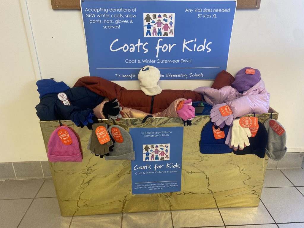 Coats for Kids Drop off Area at Steet Ponte Nissan