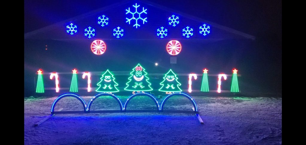 Lights Around the Park 2024 Display