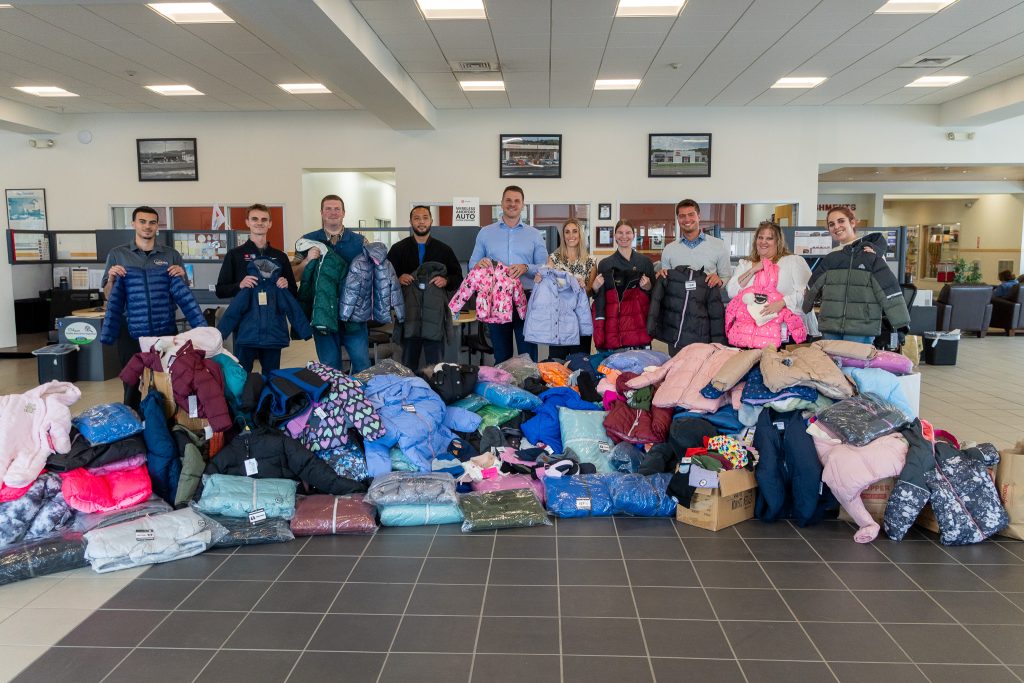 Steet Ponte Auto Group Coats for Kids Coat Drive 2025