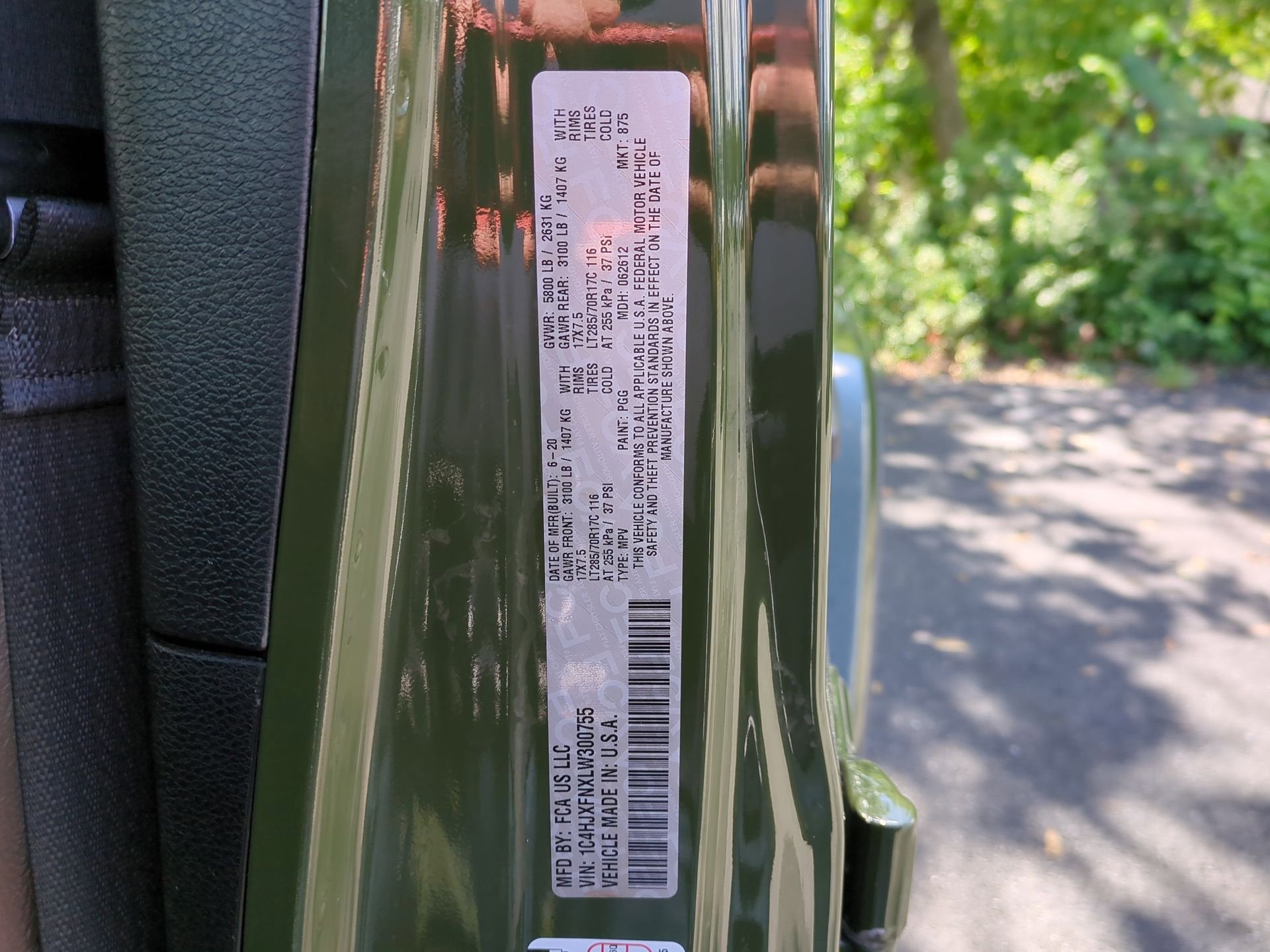 2020 Jeep Wrangler Unlimited Rubicon 4X4