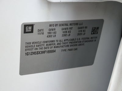 2017 Chevrolet Malibu Premier