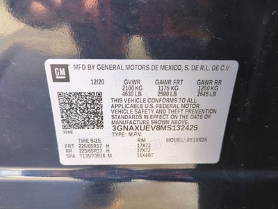 2021 Chevrolet Equinox LT