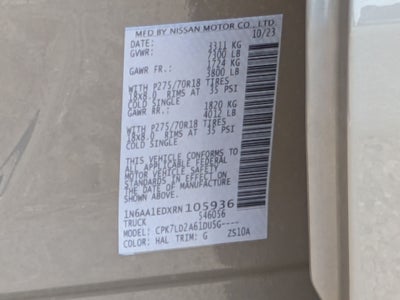 2024 Nissan Titan PRO-4X
