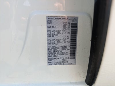 2023 Nissan Frontier SV