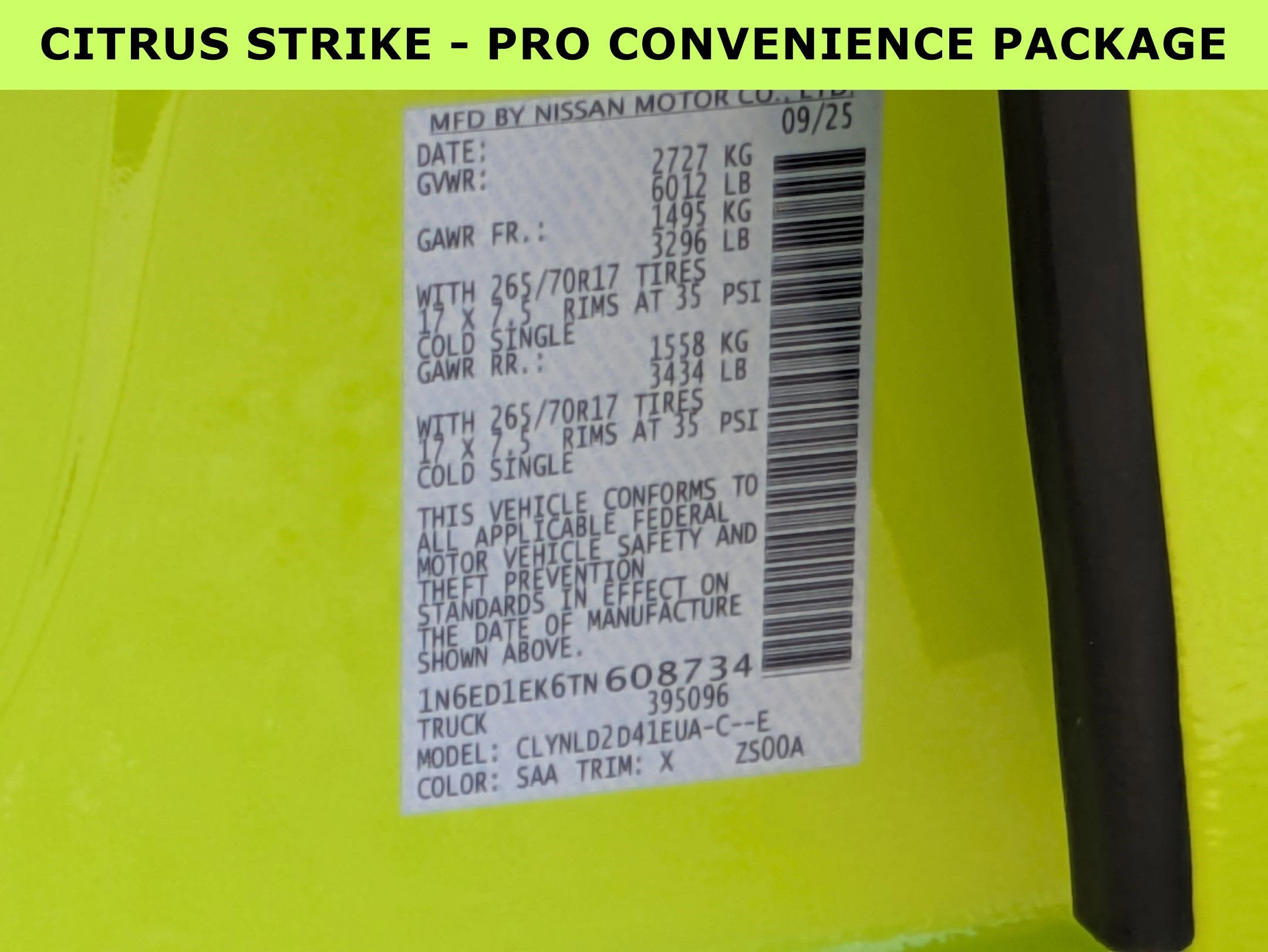 2026 Nissan Frontier PRO-4X