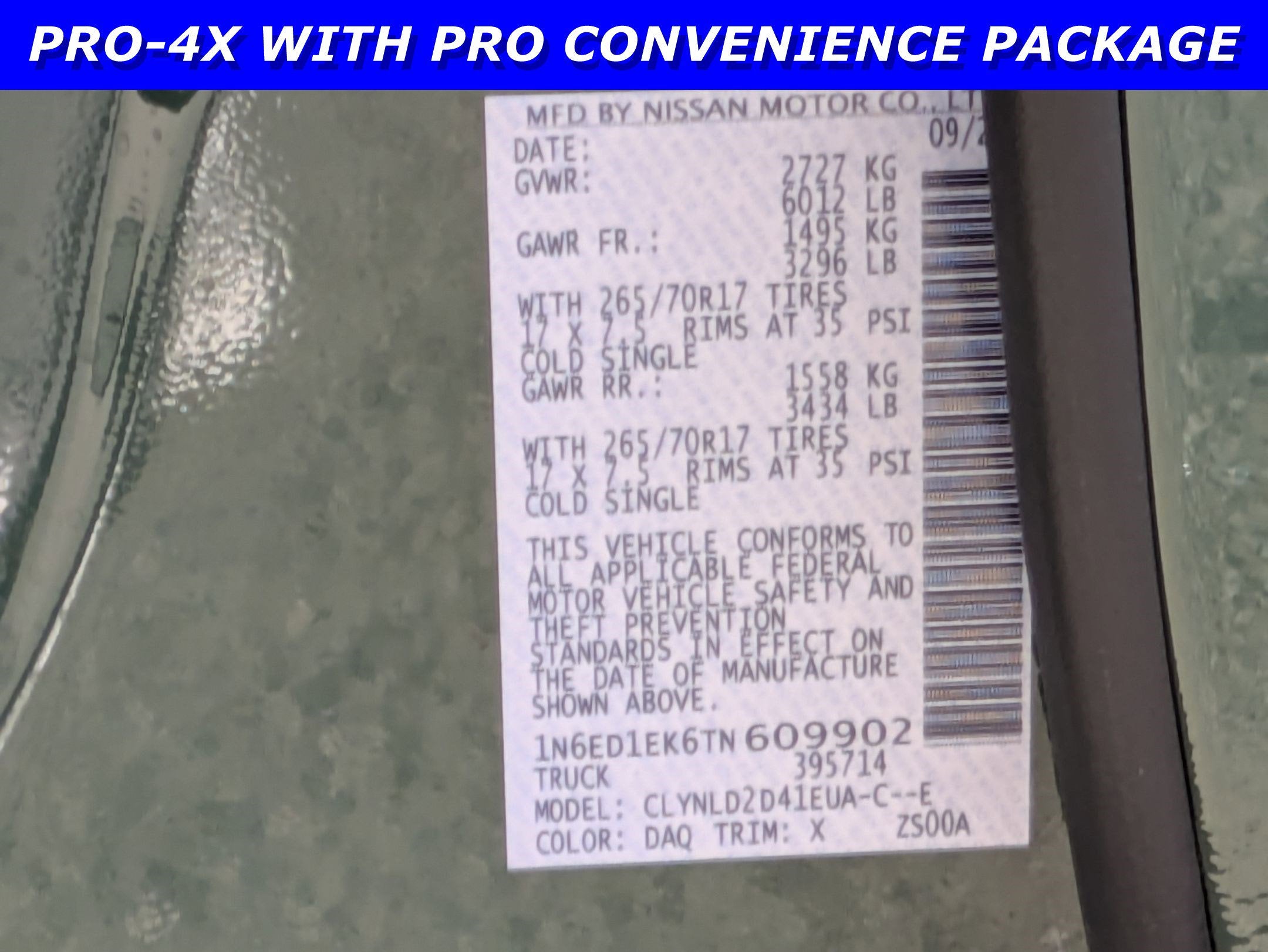 2026 Nissan Frontier PRO-4X