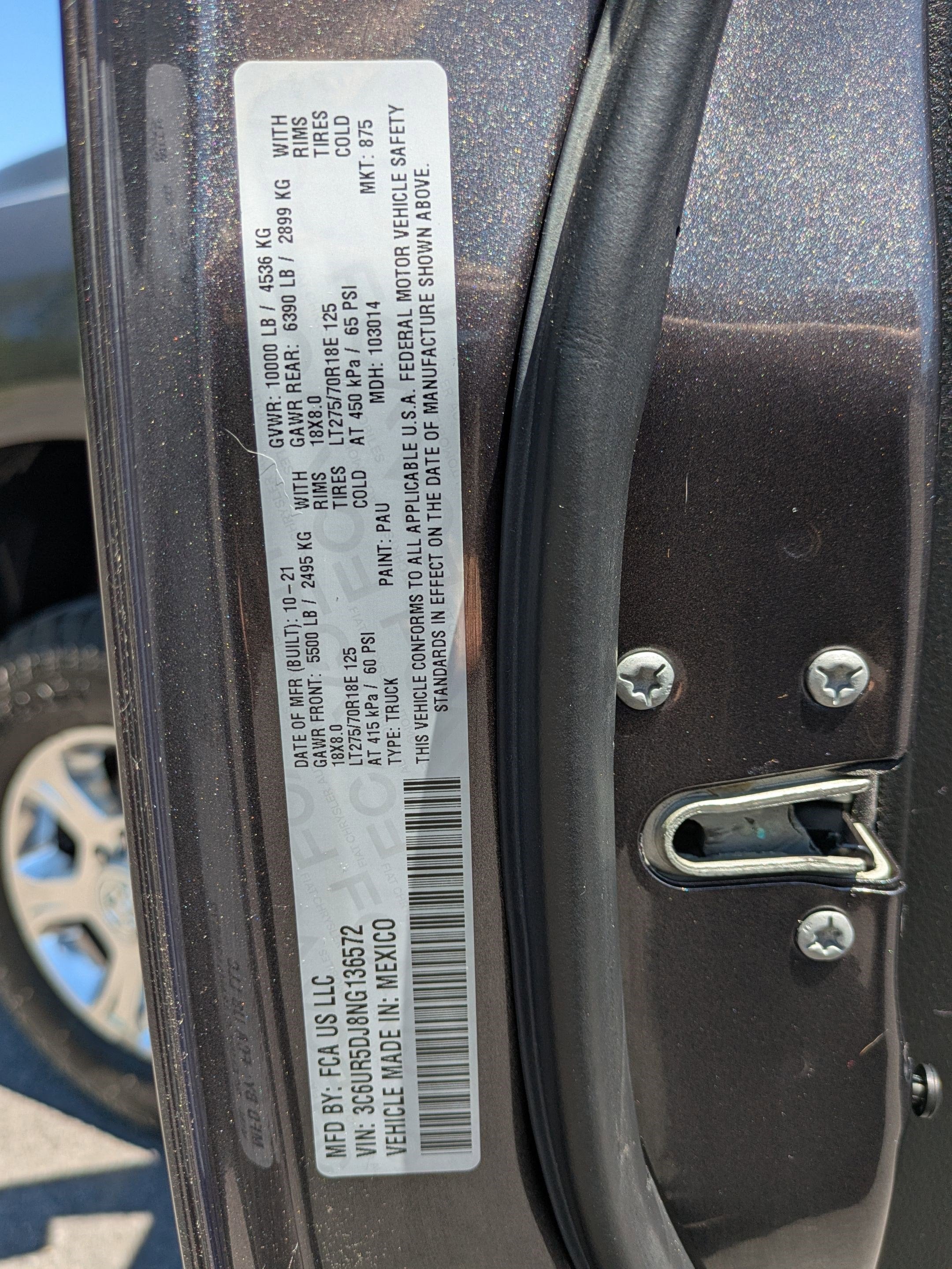 2022 RAM 2500 Big Horn