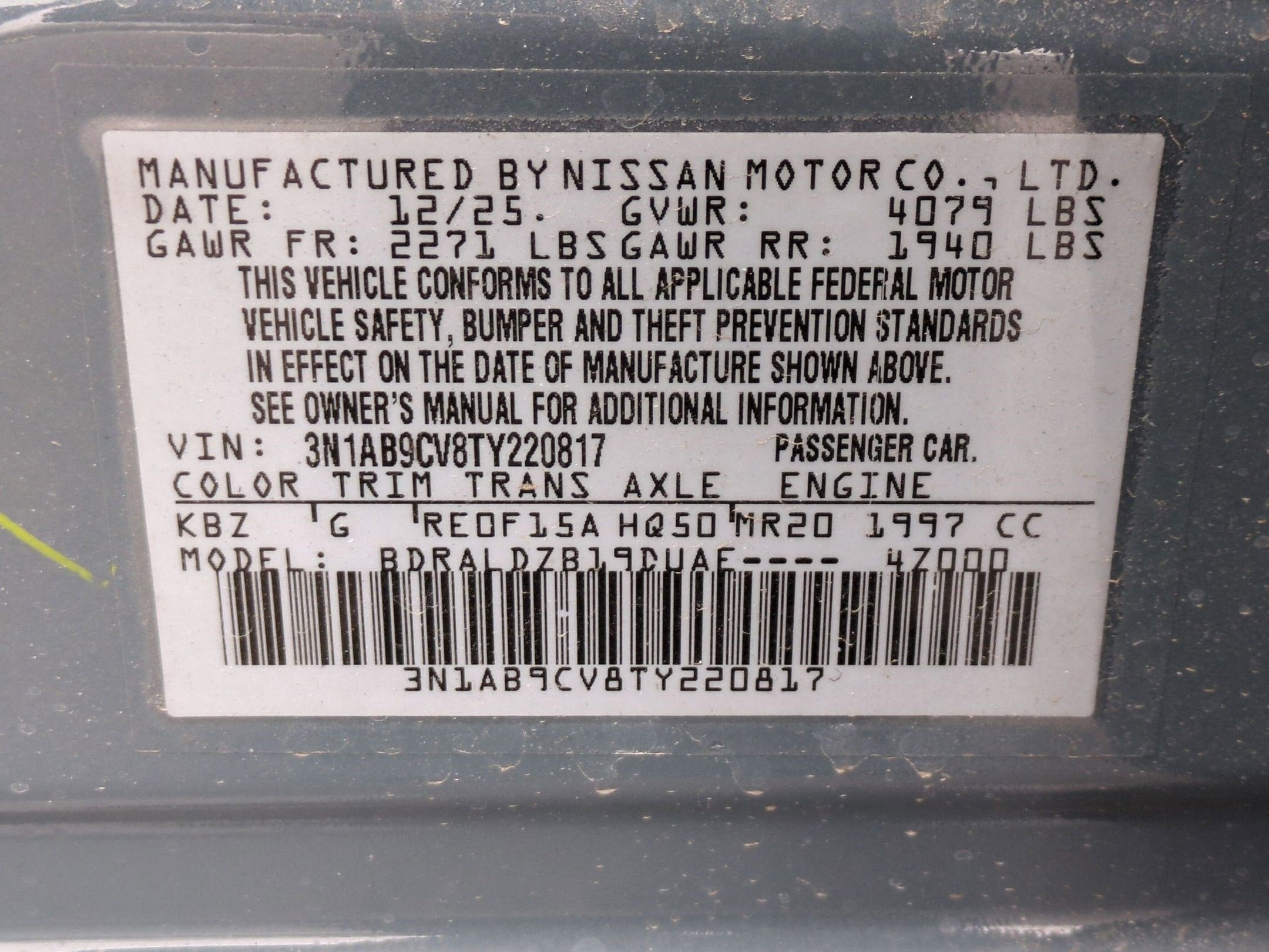 2026 Nissan Sentra SV