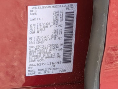 2025 Nissan Murano SL