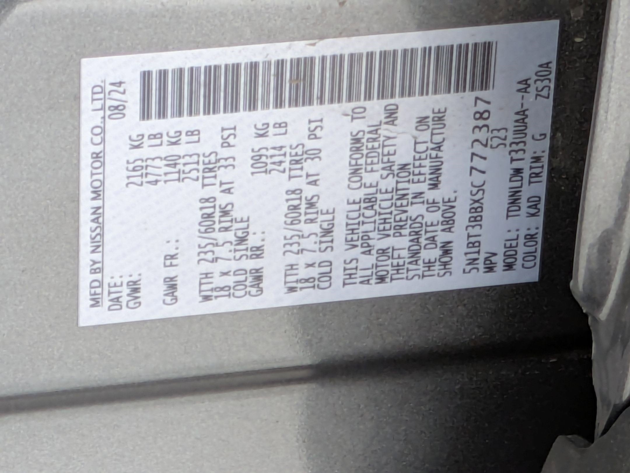 2025 Nissan Rogue SV