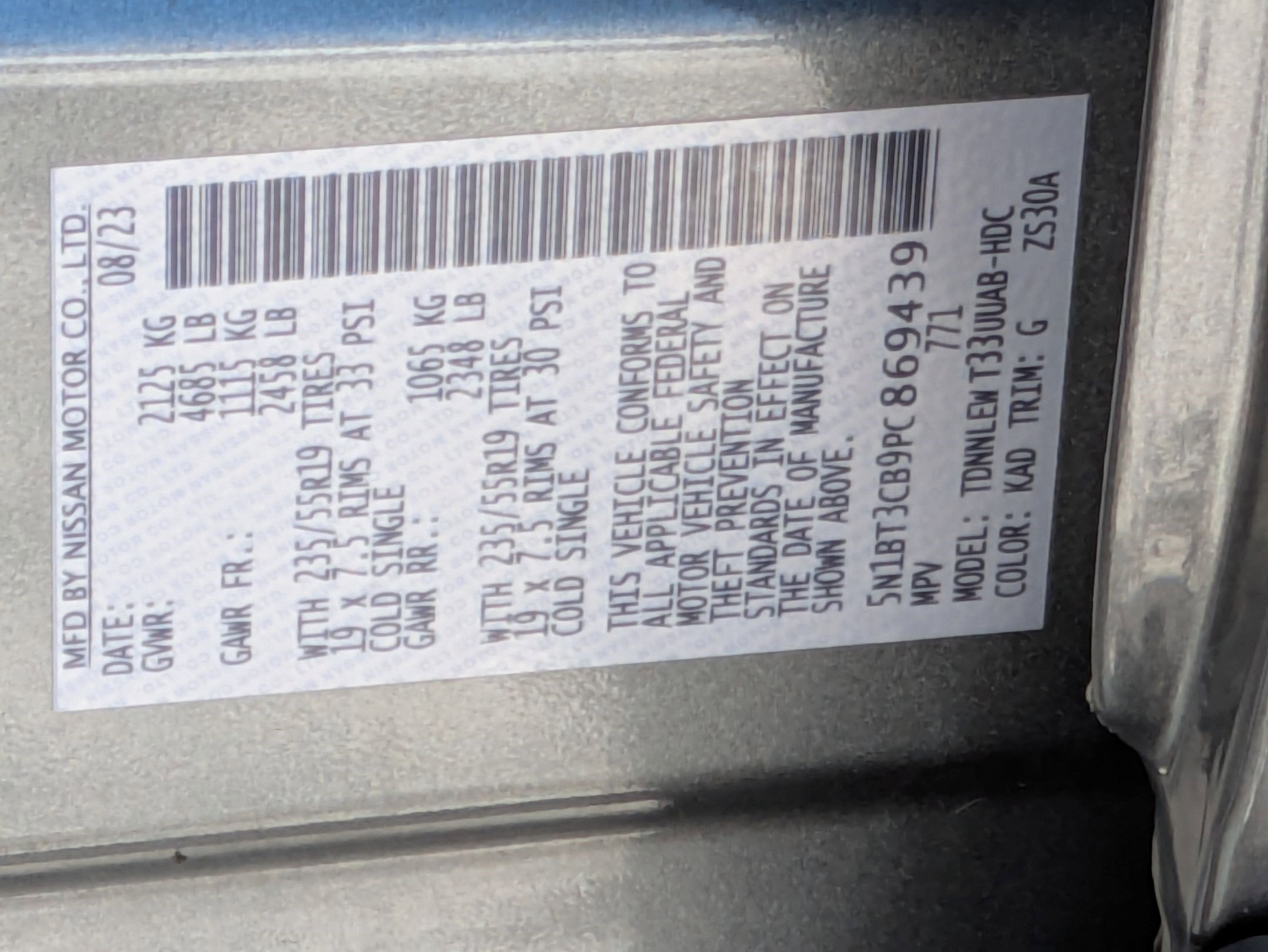 2023 Nissan Rogue SL