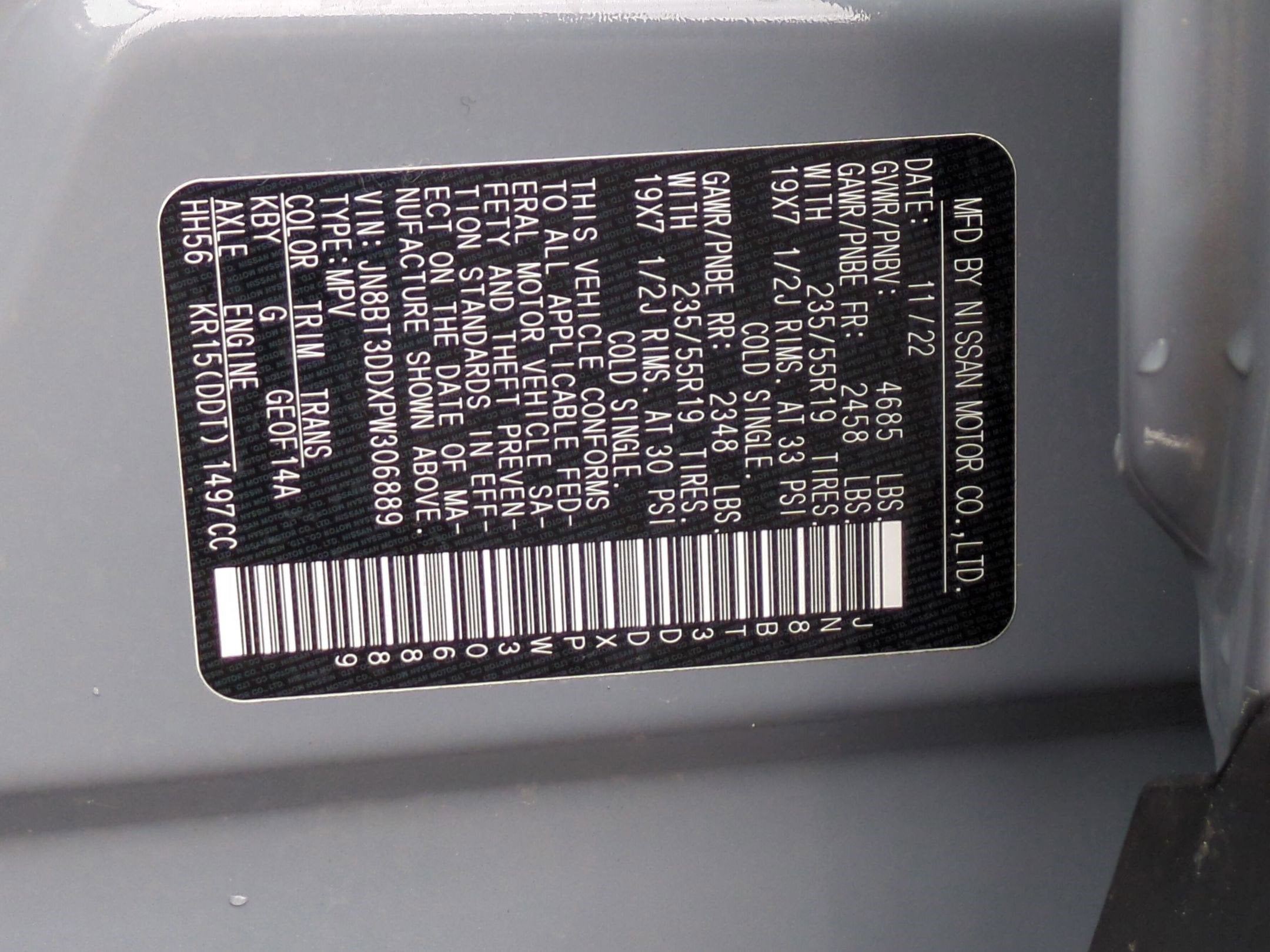 2023 Nissan Rogue Platinum