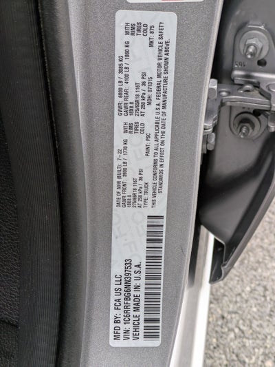 2022 RAM 1500 Big Horn