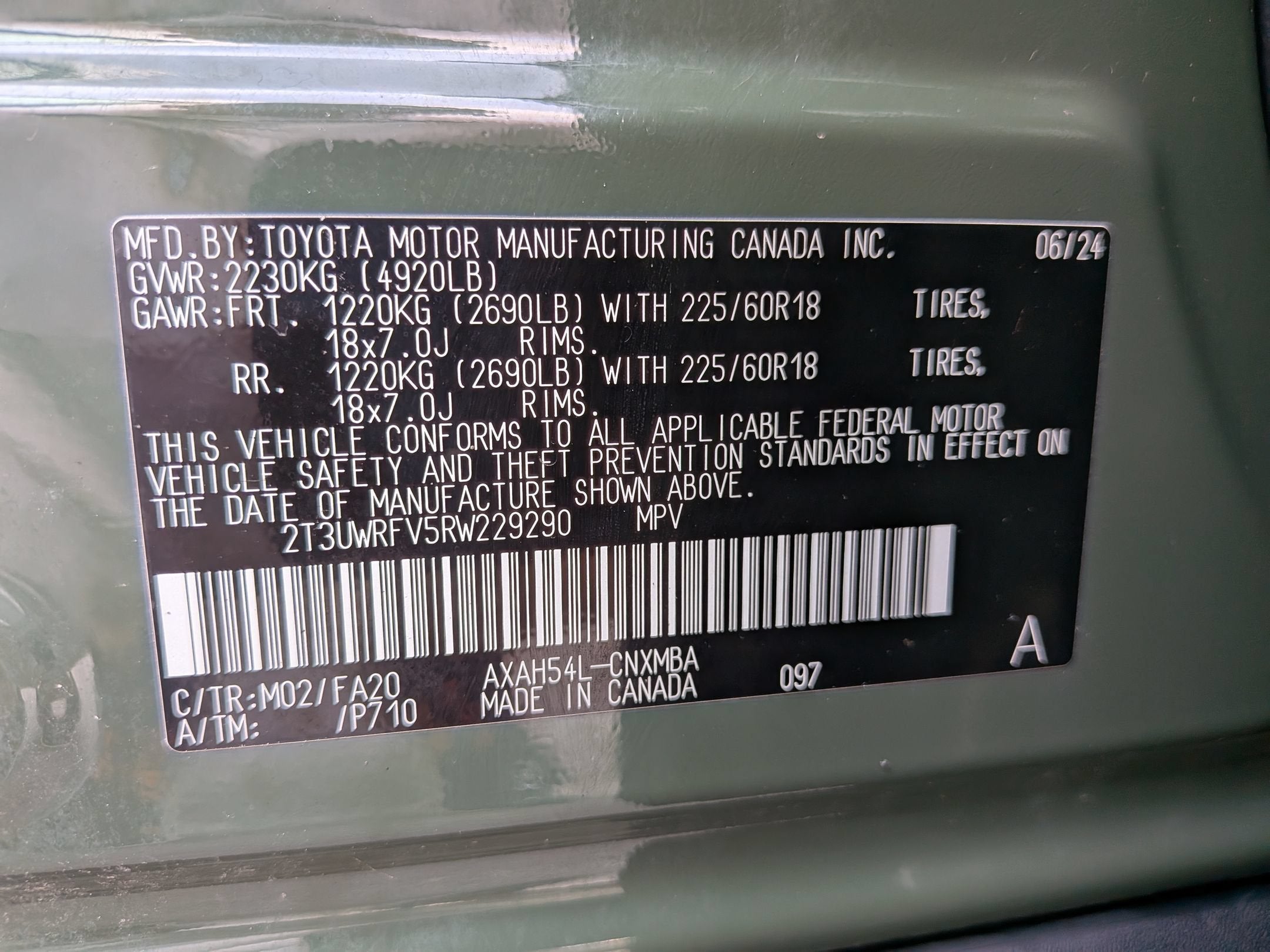 2024 Toyota RAV4 Base