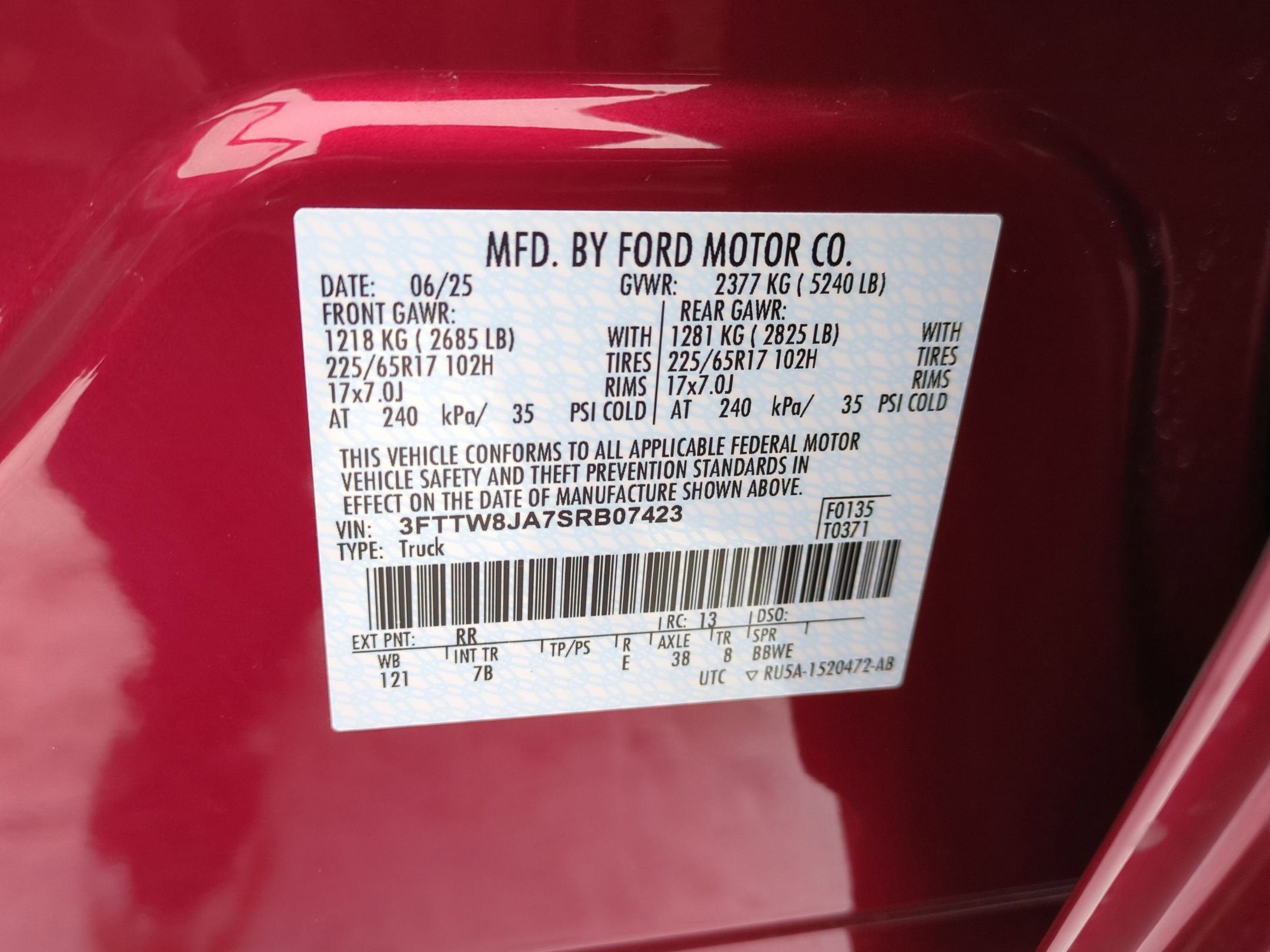 2025 Ford Maverick XLT