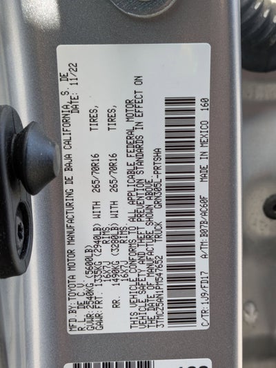 2023 Toyota Tacoma 4WD Base