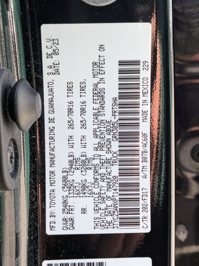 2023 Toyota Tacoma 4WD Base