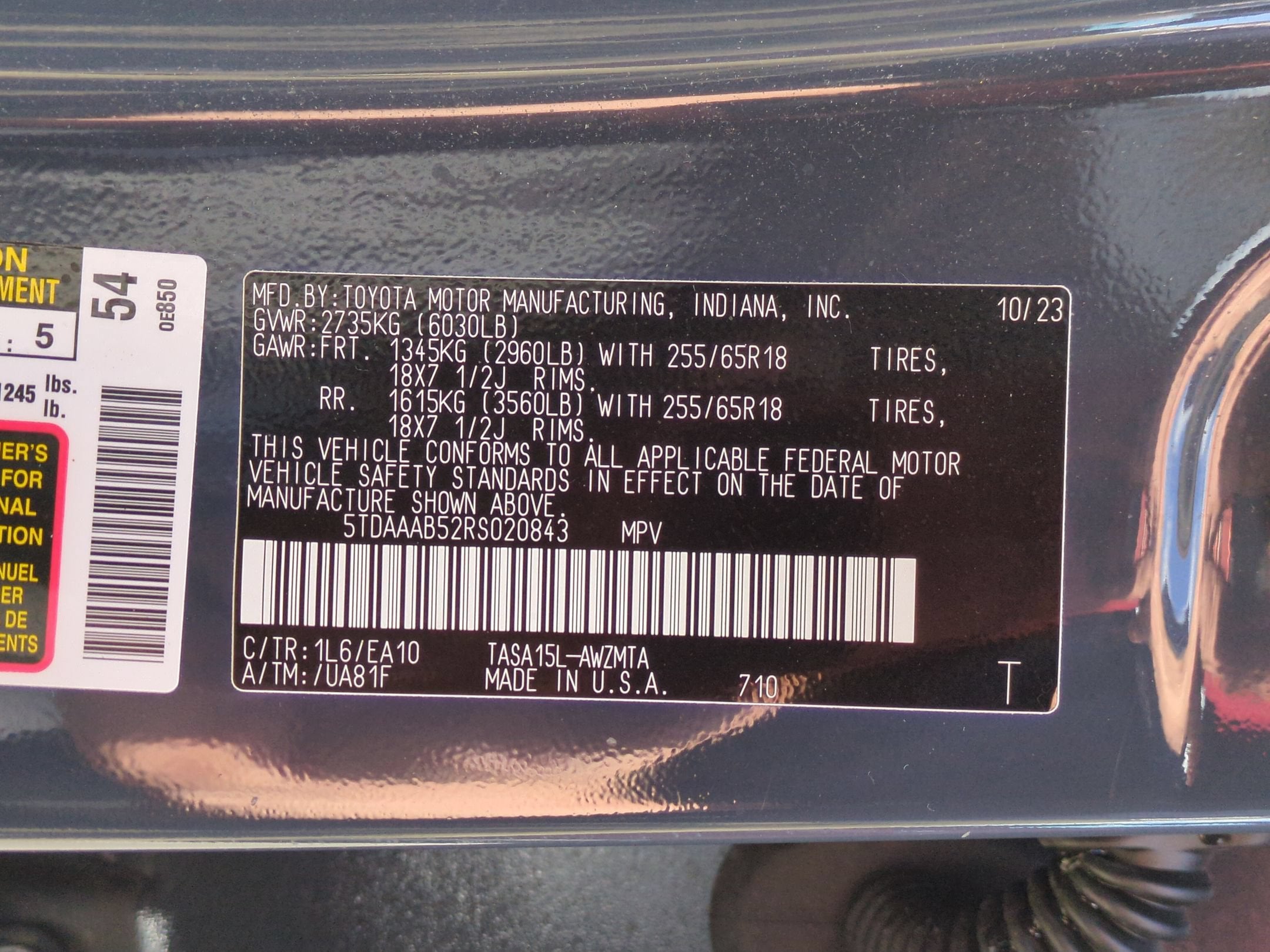 2024 Toyota Grand Highlander Base
