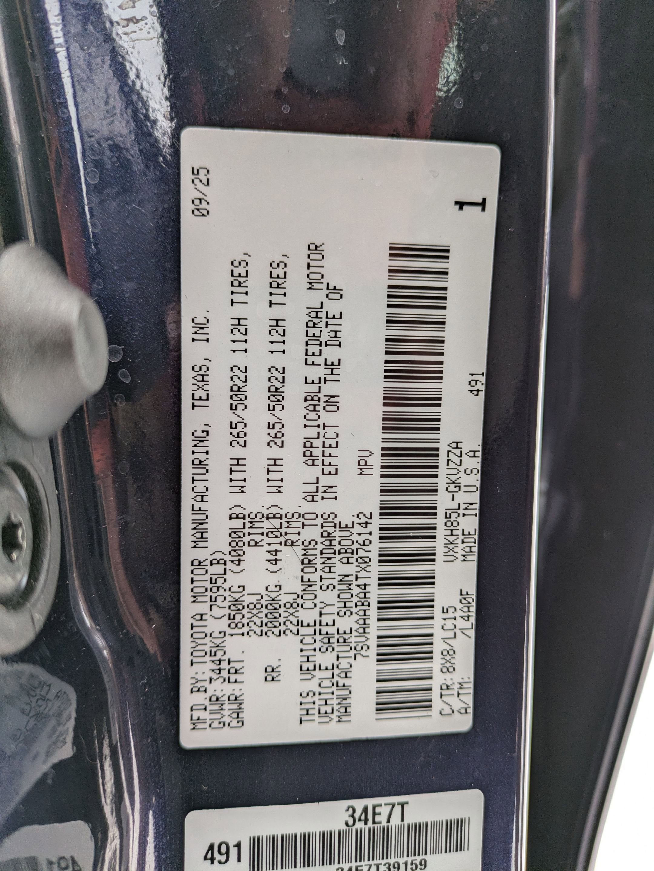 2026 Toyota Sequoia Capstone