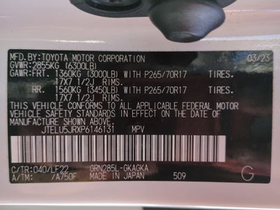 2023 Toyota 4Runner TRD Pro