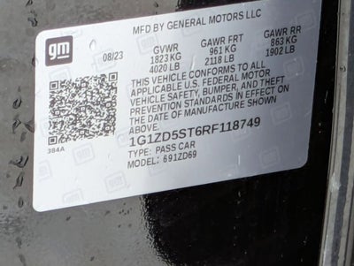 2024 Chevrolet Malibu LT 1LT