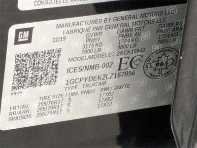 2020 Chevrolet Silverado 1500 LT