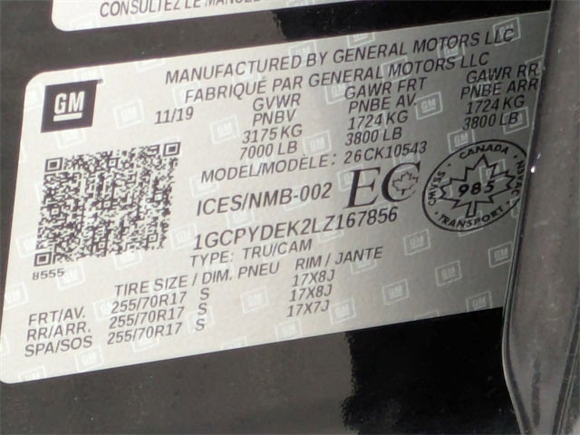 2020 Chevrolet Silverado 1500 LT