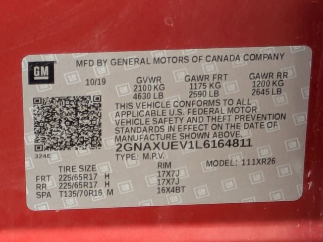2020 Chevrolet Equinox LT