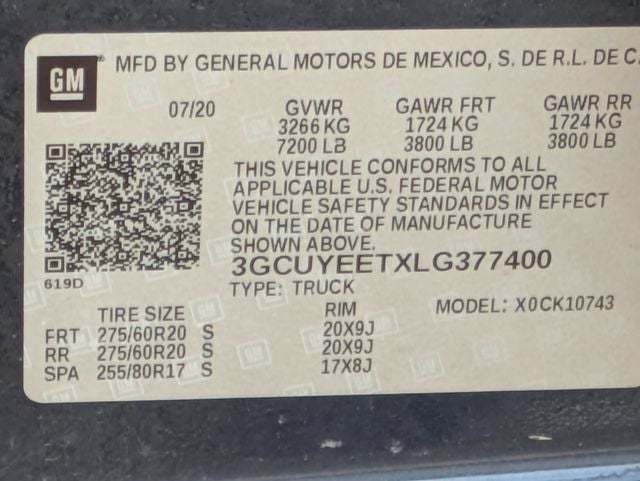 2020 Chevrolet Silverado 1500 RST