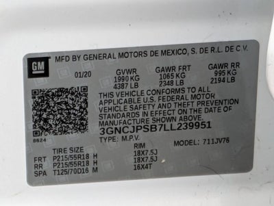 2020 Chevrolet Trax LT