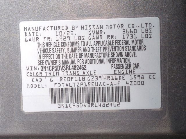 2024 Nissan Kicks SR