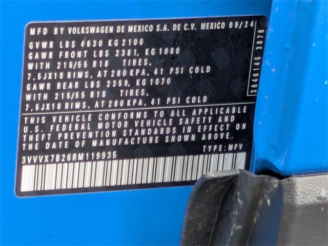 2024 Volkswagen Taos 1.5T SE