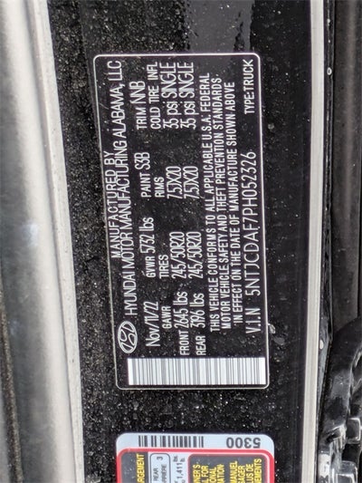 2023 Hyundai Santa Cruz NIGHT