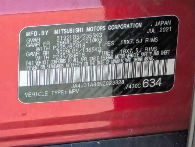 2022 Mitsubishi Outlander ES