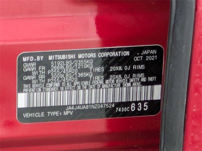 2022 Mitsubishi Outlander SE