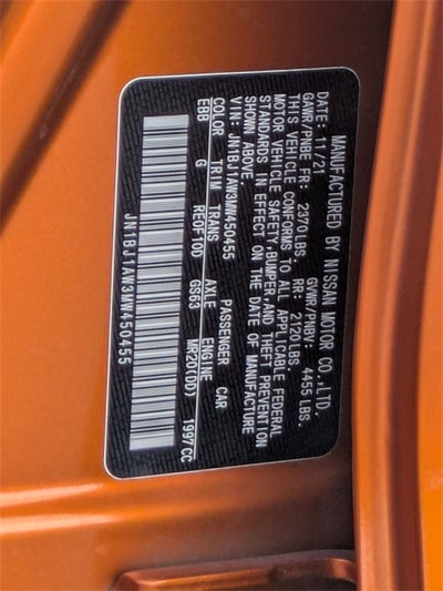 2021 Nissan Rogue Sport S