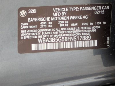 2015 BMW 3 Series 328i xDrive