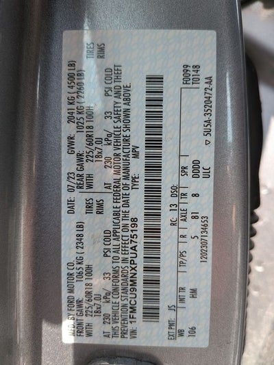2023 Ford Escape ST-Line