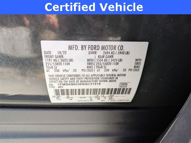 2022 Ford Explorer ST-Line