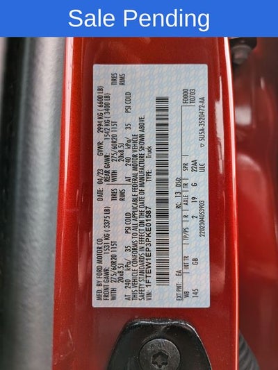 2023 Ford F-150 XL 2.7 V6