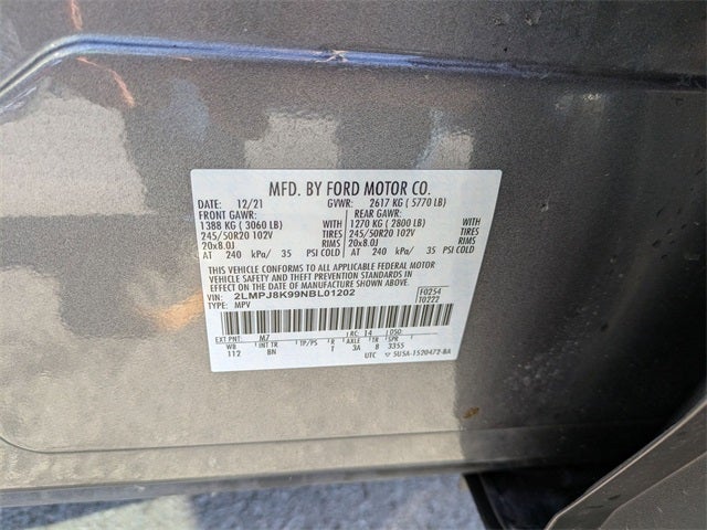 2022 Lincoln Nautilus Reserve