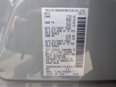 2024 Nissan Pathfinder Platinum