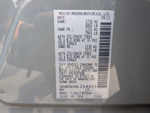 2024 Nissan Pathfinder Platinum