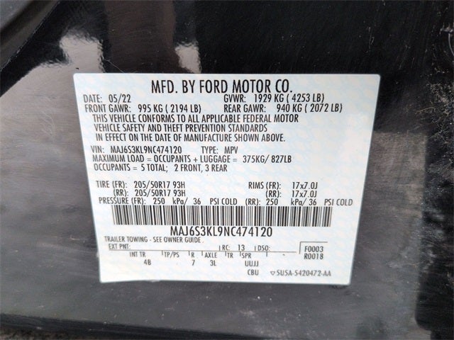 2022 Ford EcoSport Titanium 2.0L