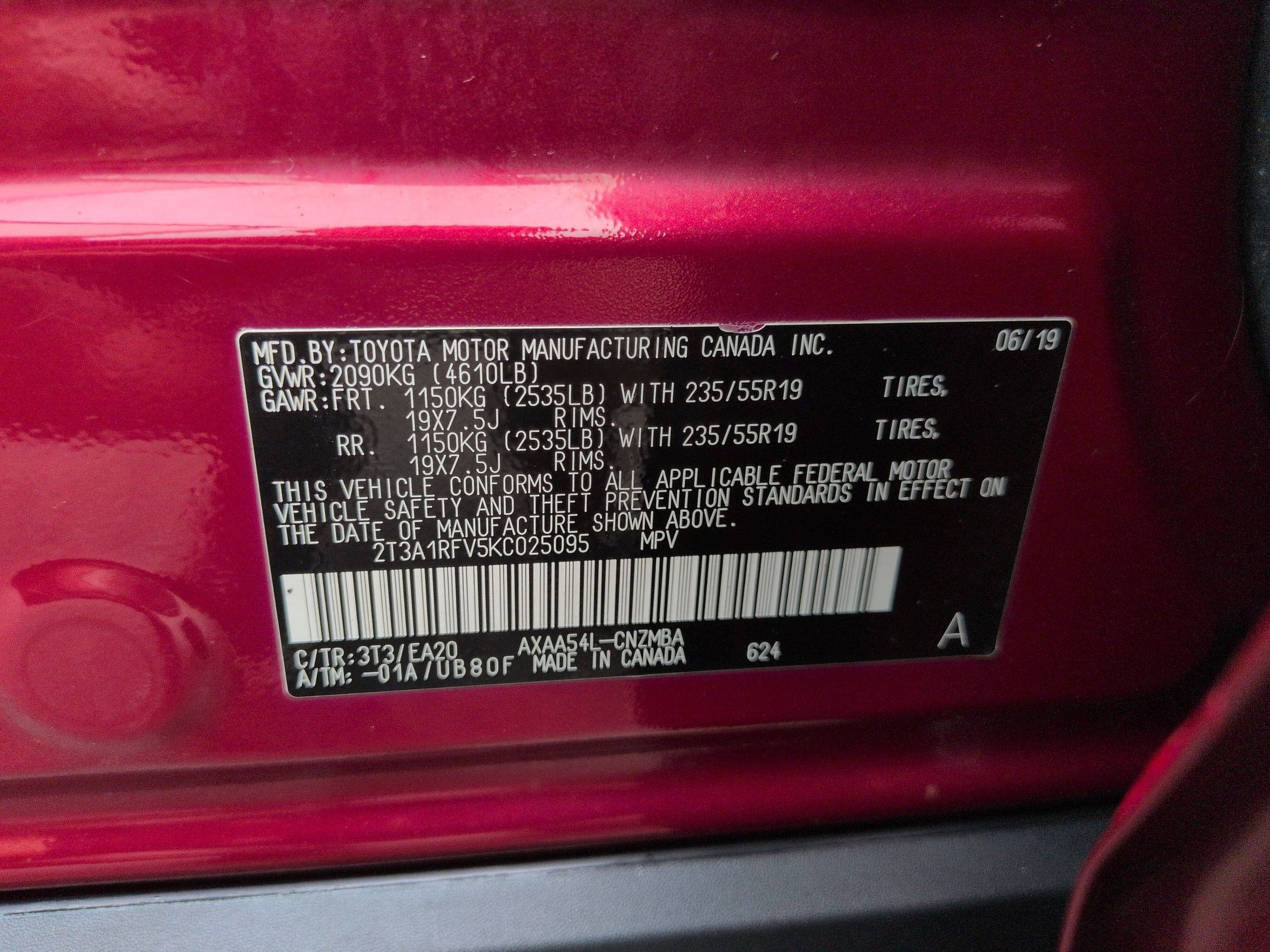 2019 Toyota RAV4 XLE Premium