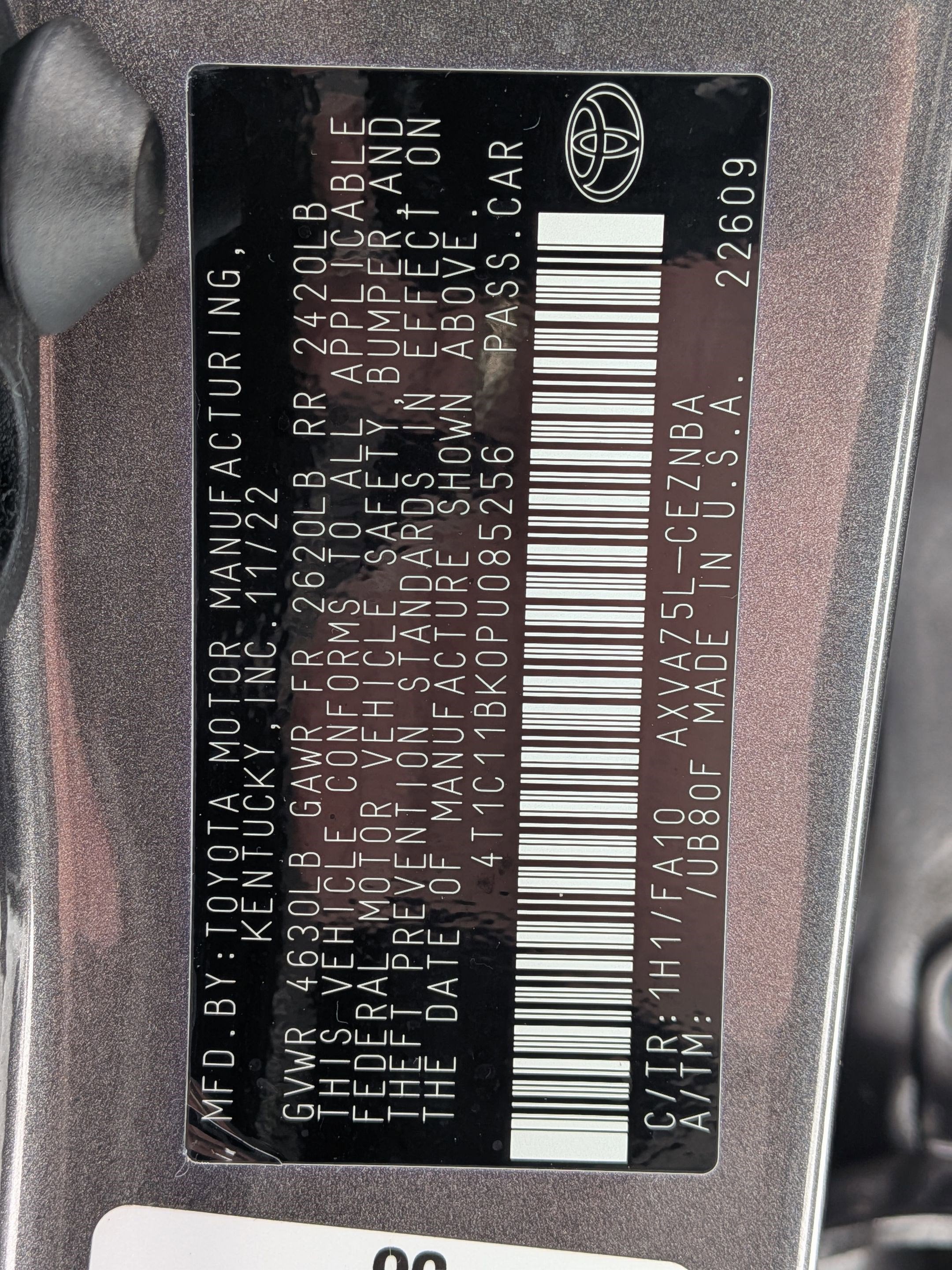 2023 Toyota Camry LE AWD