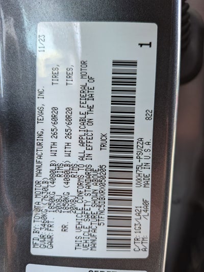 2024 Toyota Tundra Hybrid Platinum