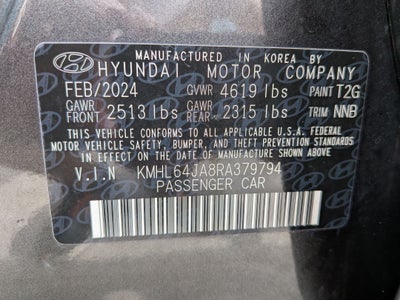 2024 Hyundai Sonata SEL